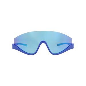 Gucci Shield-Frame Injection Sunglasses Blue Womens